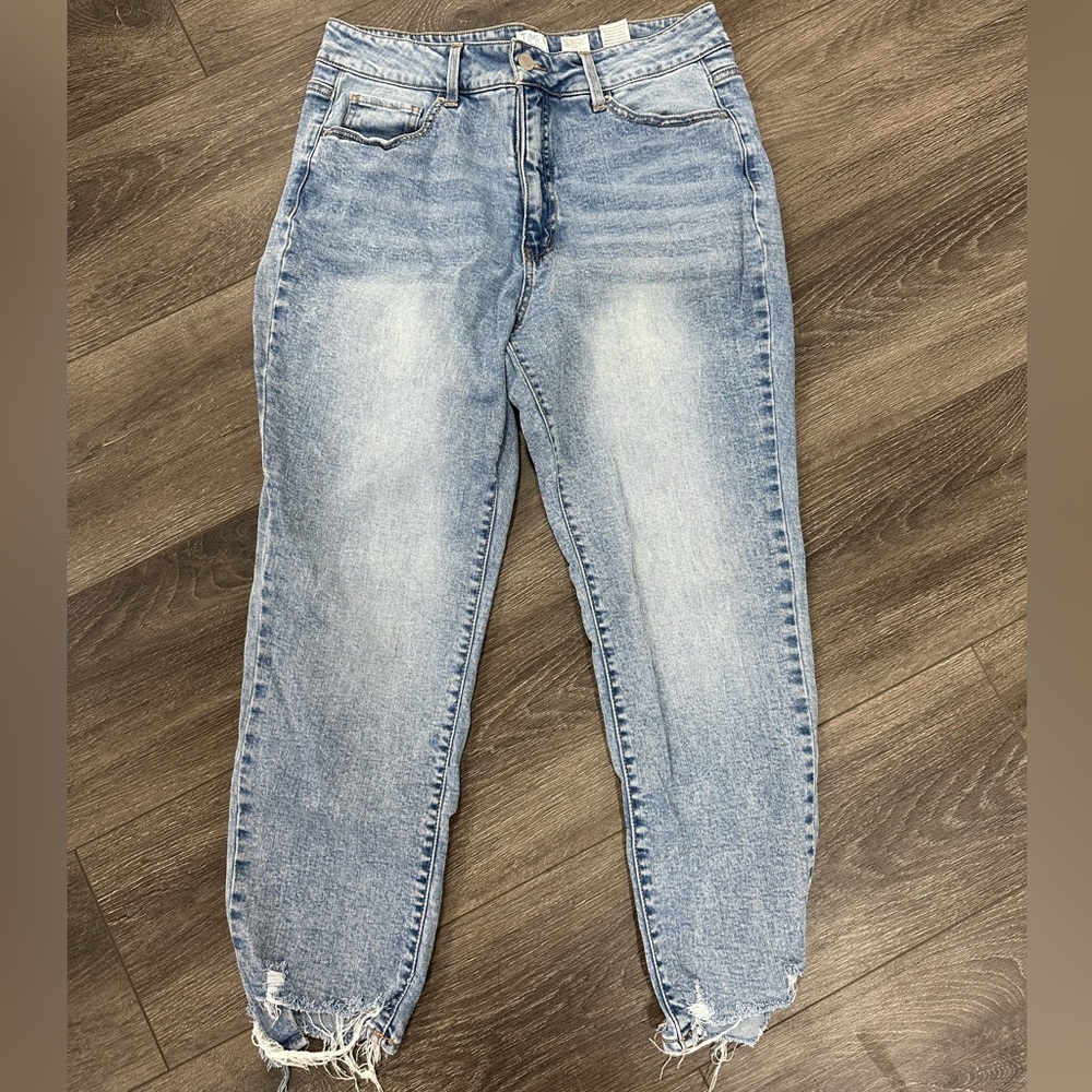 high rise jeans (regular): time & tru